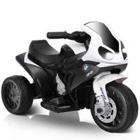 Megastar Ride On Licensed BMW Mini Trike Electric Motorcycle for kids, Blue - 5188SF-BL (UAE Delivery Only)