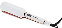 Olsenmark Wide Plate Hair Straightener - White - OMH4089