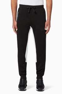 EA7 Colour Block Jersey Sweatpants
