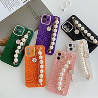 Phone Case For Apple Back Cover iPhone 12 Pro Max 11 SE 2020 X XR XS Max 8 7 Shockproof Dustproof Solid Colored Geometric Pattern TPU Lightinthebox - thumbnail