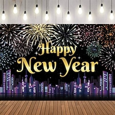 2024 Happy New Year Wall Art Canvas Happy New Year Decoration Prints and Posters Pictures Decorative Fabric Painting For Home Decoration No Frame Lightinthebox 2024 Happy New Year Wall Art Canvas Happy New Year Decoration Prints and Posters Pictures Decorative Fabric Painting For Home Decoration No Frame Lightinthebox