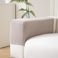 Stretch Armrest Covers Spandex Jacquard Arm Covers Soft and Elastic Protector for Chairs Couch Sofa Armchair Slipcovers Recliner Sofa Lightinthebox - thumbnail