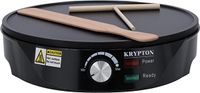 Krypton Crepe Maker, Electric Griddle Crepe Maker, Black - KNCM6387 Krypton Crepe Maker, Electric Griddle Crepe Maker, Black - KNCM6387