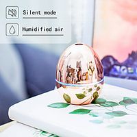1pcs Aroma Diffuser Portable Mini Golden Egg-shaped USB Humidifier For Car Home Office Humidificadores Difusores Aromaterapia miniinthebox - thumbnail