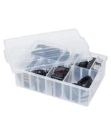 Pearl Life Craft & Media Organizer Box Translucent - thumbnail