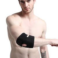 1pc Sports Protection Elbow Joint Pressure Arm Protection Fitness Men And Women Adjustable Spring Support Breathable Elbow Protection Lightinthebox - thumbnail