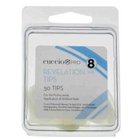 Cuccio Pro Revelation Tips # 8 50pcs Acrylic Nails
