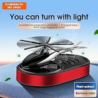 Helicopter Car Aromatherapy Solar Rotating Car Perfume Car Air Fresh Solid Perfume Aircraft Car Decoration Fresh Air Car Accessories Lightinthebox - thumbnail