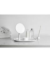 Litem Mirror Tray Organizer White 28.1 x 17.1 x 21.4 cm