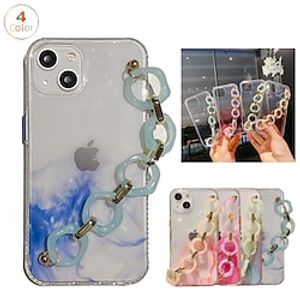 Phone Case For Apple Back Cover iPhone 14 Pro Max Plus 13 12 11 Mini X XR XS 8 7 Bumper Frame IMD Full Body Protective Color Gradient Marble TPU PC Lightinthebox