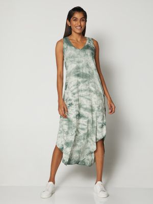 U-Neck Sleeveless Midi Dress U-Neck Sleeveless Midi Dress