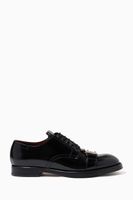 Michelangelo Derby Shoes in Brushed Calfskin Michelangelo Derby Shoes in Brushed Calfskin
