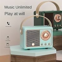 Retro-Style Mini Portable Wireless Speakers - The Perfect Creative Gift for Music Lovers miniinthebox - thumbnail