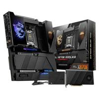 MSI MEG X870E Godlike E-ATX AMD Motherboard, AMD X870E Chipset, 4x DDR5 UDIMM Slot, Up to 256GB Max Memory, 2x PCI-E x16 Slot, 7x M.2 Storage Slot