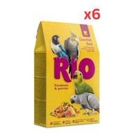 RIO Gourmet Food For Parakeets And Parrots 250g (Pack Of 6) RIO Gourmet Food For Parakeets And Parrots 250g (Pack Of 6)