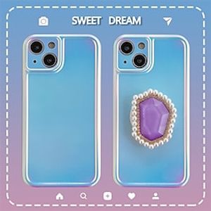 Phone Case For Apple Classic Series iPhone 13 Pro Max 12 11 X XR XS Max Bumper Frame with Stand Shockproof Solid Colored TPU miniinthebox