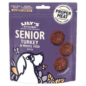 Lily's Kitchen Turkey & Whitefish Senior Dog Treats 70G