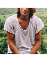 Men's Pure Cotton Casual T-shirt