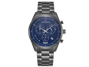 Tornado Mens Chronograph Blue Dial Watch - T20103B-XBXN