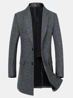 Solid Color Casual Blazer - thumbnail