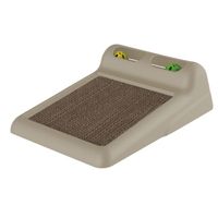 Georplast Flipper Cat Toy & Scratcher - Beige (Pack Of 2) Georplast Flipper Cat Toy & Scratcher - Beige (Pack Of 2)
