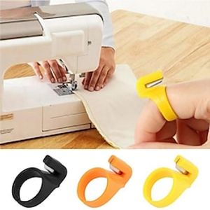 Plastic Quilting Thread Cutter Thimble Finger Knife Ring Cutting Tool For Yarn Cutting Embroidery Quilting Sewing Tools miniinthebox