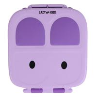 Eazy Kids Bento Lunch Box With handle - Purple