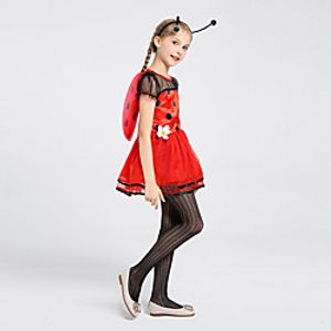 cross-border explosive costumes cosplay costumes insect seven stars ladybug children's wear princess dress girls' wear halloween Lightinthebox