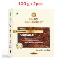 Khadi Organique Organic Shikakai Powder 100g (Pack Of 2)