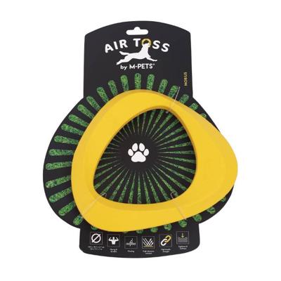 M-Pets Air Toss Mobius Yellow Dog Toy M-Pets Air Toss Mobius Yellow Dog Toy