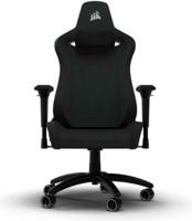 Corsair TC200 Fabric Gaming Chair, Soft Fabric Exterior, Comfortable And Durable, 4D Armrests, Steep Recline, 4 Gas Lift & Height Range of 120mm, 75mm Dual-Wheel Casters, Black - CF-9010049-WW