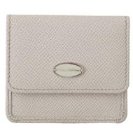 Dolce Gabbana Chic White Leather Condom Case Wallet (VAS15181)