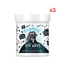 Bugalugs Tear Stain Eye Wipes 100pcs (Pack of 3)