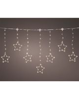 Kaemingk Decoris Micro 156 LED Curtain Lights 8 Function Twinkle Effect