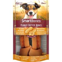 Smartbones Peanut Butter Medium 2 Pack Chew Bones Dog Treats