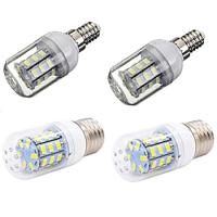 E14/E27 LED Bulb Corn Light Bulbs 3W 12V Low Voltage Solar-powered Light Bulbs 5730 SMD 24 LEDs Bulb Lamp 300LM 3000K 6000K(4Pcs) Lightinthebox