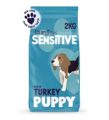 Burgess Sensitive Dry Puppy Food 2Kg