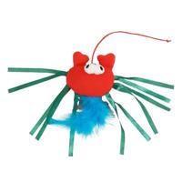 Wild Catz Mr Spider Catnip Cat Toy - 16 x 24cm, 10g