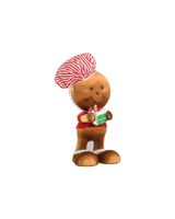 Swift 77cm Gingerbread Man with Cake Ornament - thumbnail