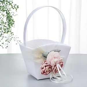 Flower Basket Lace 7 78" (20 cm) Flower 1 pcs Lightinthebox