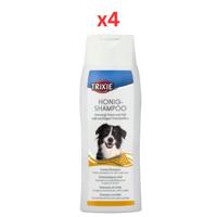Trixie Honey Dog Shampoo 250ml (Pack of 4)