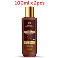 Khadi Organique Coffee Face Wash (SLS & paraben Free) 100ml (Pack Of 2)