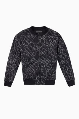 EA Crossword Nylon Bomber Jacket EA Crossword Nylon Bomber Jacket
