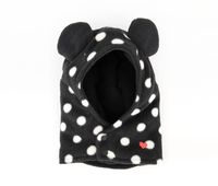 Toddlers Girls Polka Dots Hat  Black/White - thumbnail