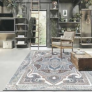 Bohemian Imitaiton Wool Area Rug Kitchen Mat Non-Slip Oil Proof Floor Mat Livingroom Rug Indoor Outdoor Mat Bedroom Decor Bathroom Mat Entrance Rug Door Mat miniinthebox