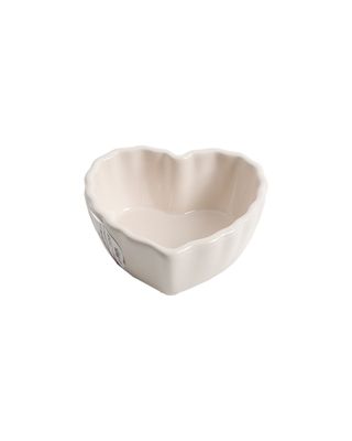 Martha Stewart Hartley 4 Inch Heart Shape Bakeware Mint & Blush Assorted 1 Piece