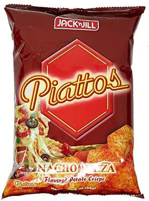 Jack And Jill Piattos Potato Nacho Pizza 85Gm