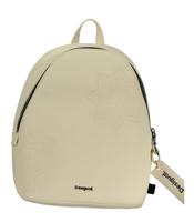 Desigual White Polyethylene Backpack - DE-28057