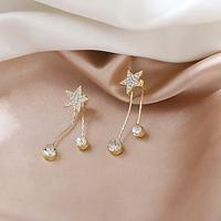 1 Pair Stud Earrings Drop Earrings For Women's Birthday Party Evening Gift Alloy Fancy Fashion Star Lightinthebox