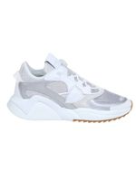 White Leather Sneakers - thumbnail